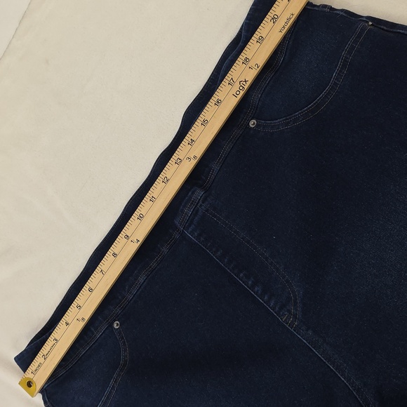 Terra & Sky Blue Skinny Stretch Jeggings - Picture 5 of 8